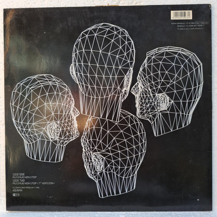 Kraftwerk – Musique Non Stop Disc Vinil maxi VG (lotC)
