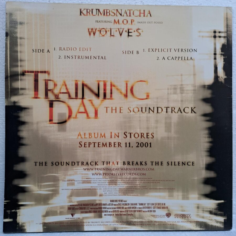 Krumbsnatcha – W.O.L.V.E.S. Disc VINIL maxi VG+ promo not for sale (2) Krumbsnatcha – W.O.L.V.E.S. Disc VINIL maxi VG+ promo not for sale