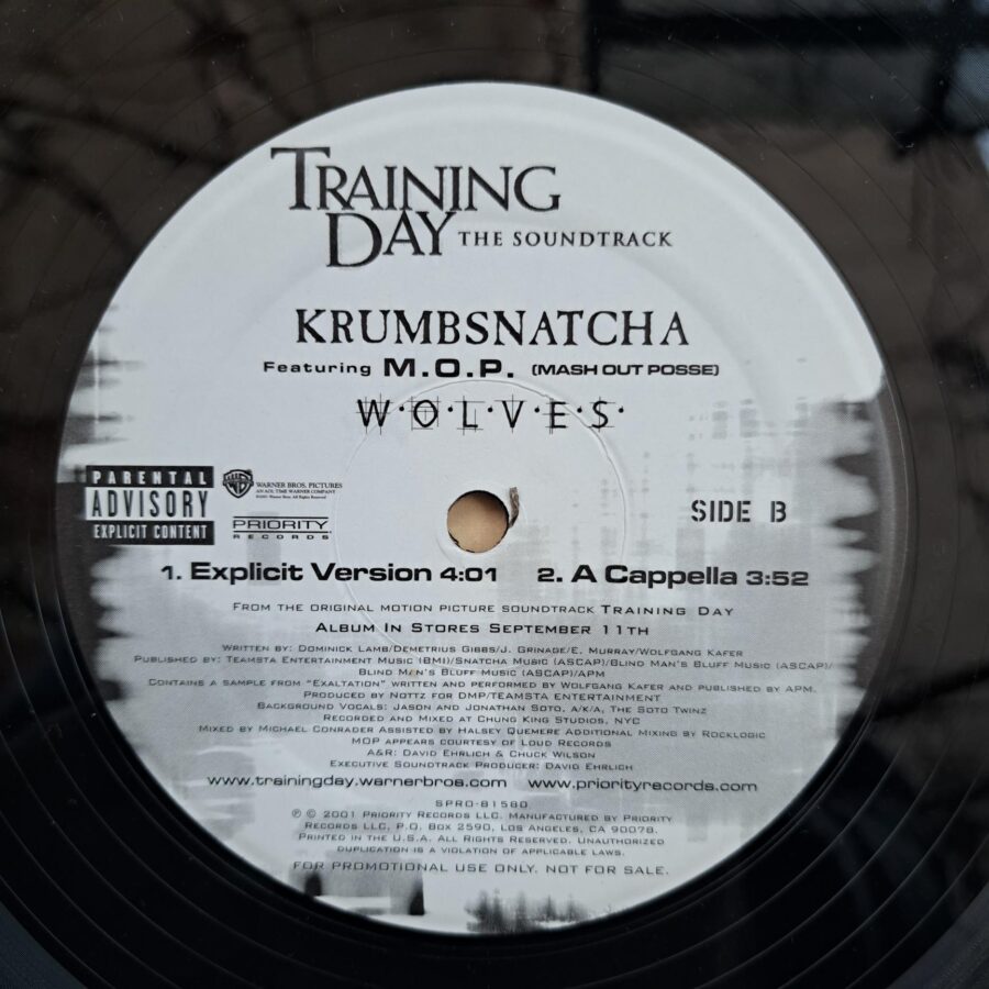 Krumbsnatcha – W.O.L.V.E.S. Disc VINIL maxi VG+ promo not for sale Krumbsnatcha – W.O.L.V.E.S. Disc VINIL maxi VG+ promo not for sale