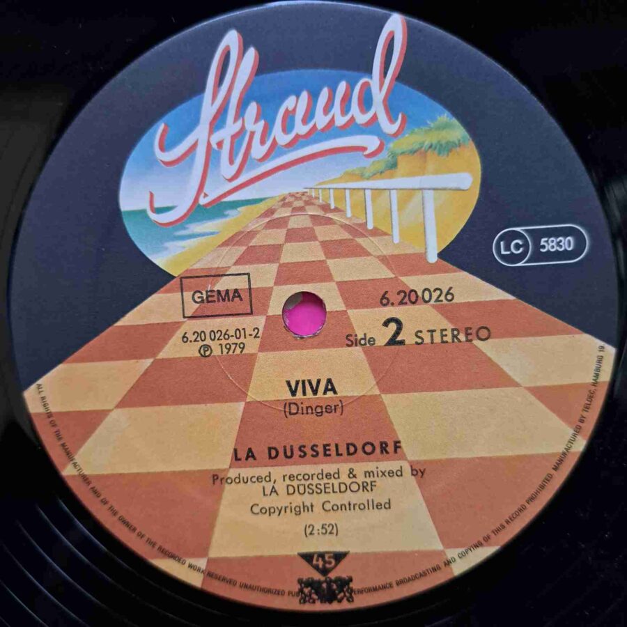 La Düsseldorf – Rheinita - Disc Vinil MAXI 45 RPM VG+ (lotM)