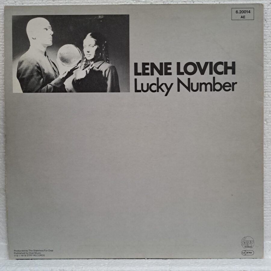 Lene Lovich – Lucky Number Disc VINIL maxi VG+ nu am gasit la maxi si litera L !!! posibil discul sa nu mai fie disponibil intrebati inainte de a cumpara !!!