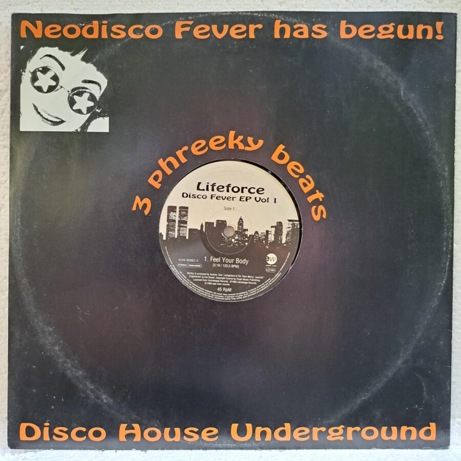 Lifeforce – Disco Fever EP Vol 1 (2) Lifeforce – Disco Fever EP Vol 1 - Disc Vinil MAXI VG+ (lotE)