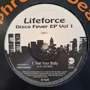 Lifeforce – Disco Fever EP Vol 1 (3) Lifeforce – Disco Fever EP Vol 1 - Disc Vinil MAXI VG+ (lotE)