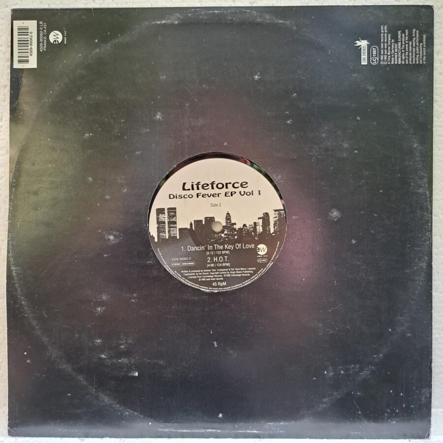 Lifeforce – Disco Fever EP Vol 1 (4) Lifeforce – Disco Fever EP Vol 1 - Disc Vinil MAXI VG+ (lotE)