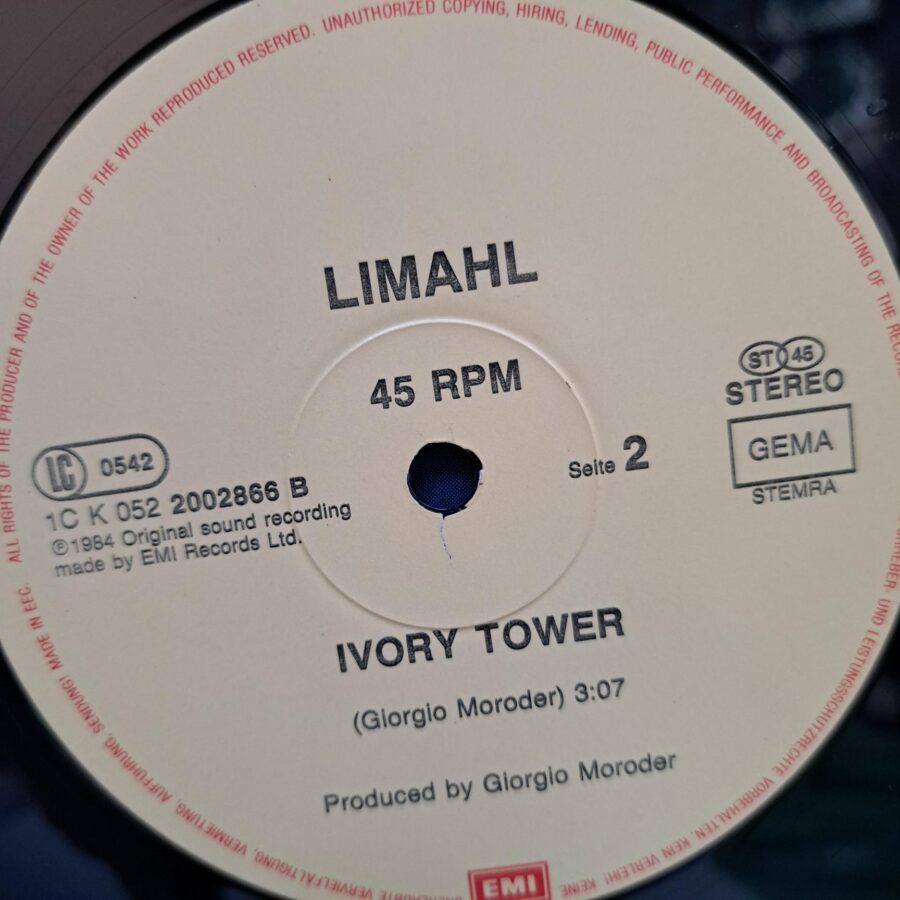 Limahl – The NeverEnding Story – Disc Vinil MAXI VG VG+ (lotE)