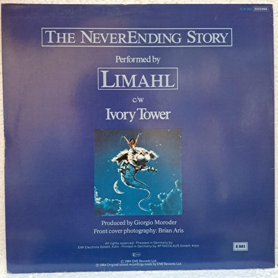 Limahl – The NeverEnding Story – Disc Vinil MAXI VG VG+ (lotE)