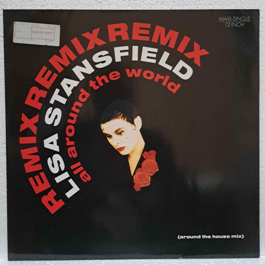 Lisa Stansfield – All Around The World (Around The House Mix) (2) Lisa Stansfield – All Around The World (Around The House Mix) – Disc Vinil MAXI 45 RPM VG+ (lotG)