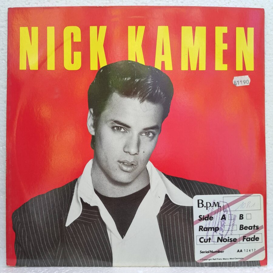 Loving You Is Sweeter Than Ever (Extended Dance Mix) (2) Nick Kamen – Loving You Is Sweeter Than Ever (Extended Dance Mix) – Disc VINIL MAXI VG VG+ (box5)