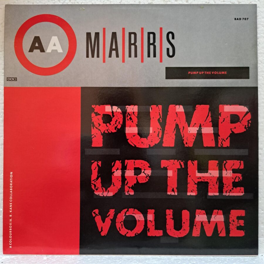 MARRS – Pump Up The Volume – Disc Vinil MAXI 45 RPM VG+ UK(lotE)