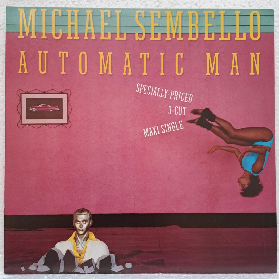 Michael Sembello – Automatic Man (2) Michael Sembello – Automatic Man – Disc Vinil MAXI 45 RPM VG+ (lotE)