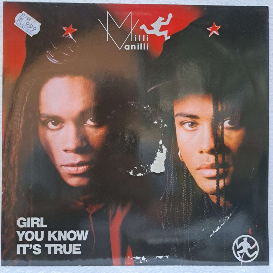 Milli Vanilli – Girl You Know It's True (2) Milli Vanilli – Girl You Know It's True – Disc Vinil MAXI 45 RPM VG+ (lotE)