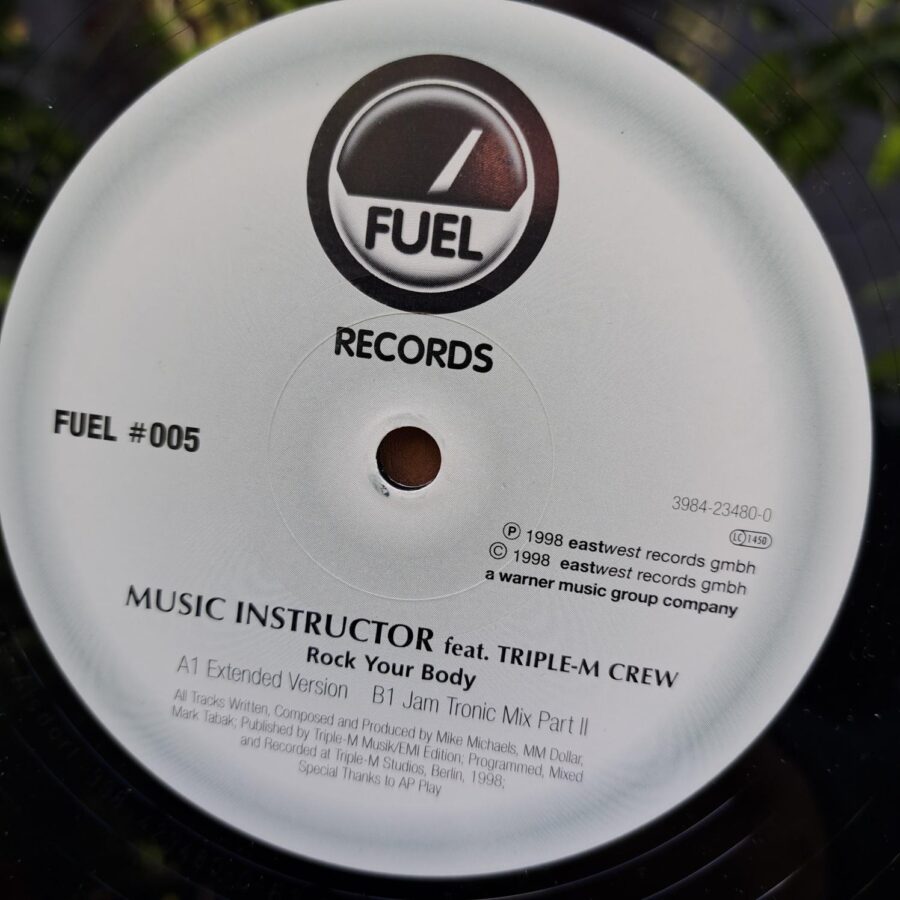 Music Instructor Feat. Triple-M Crew – Rock Your Body Disc VINIL LP VG+ (box1)