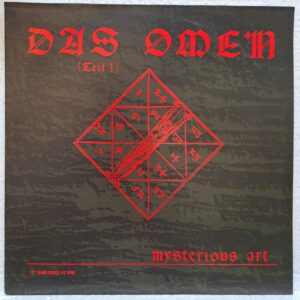 Mysterious Art – Das Omen (Teil 1) (2) Mysterious Art – Das Omen (Teil 1) – Disc Vinil MAXI VG VG+ (lotE)