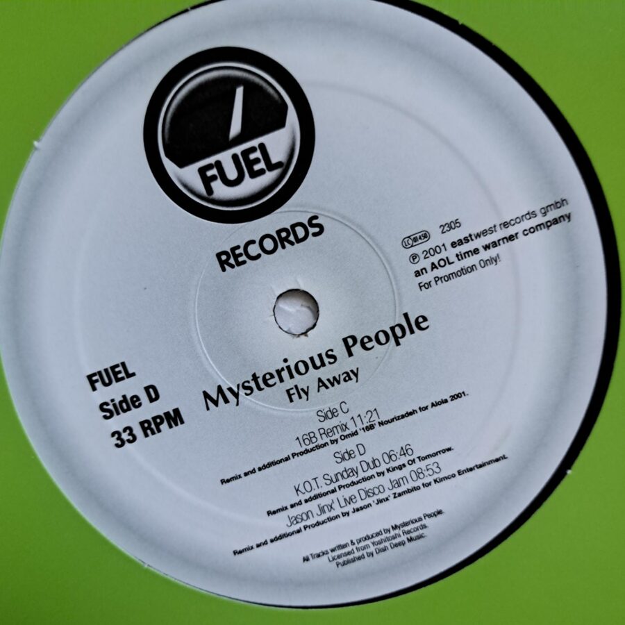 Mysterious People – Fly Away (1) Mysterious People – Fly Away – 2 x Disc Vinil MAXI 45 RPM VG+ (lotE)