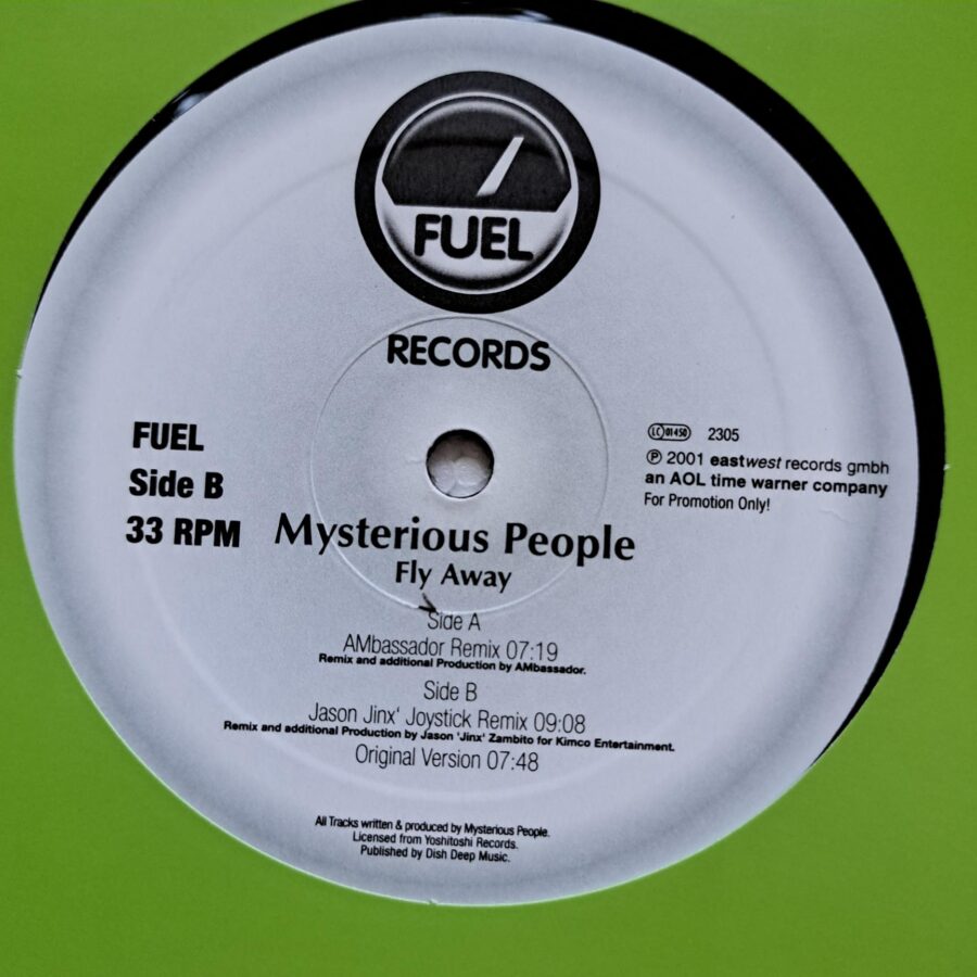Mysterious People – Fly Away (2) Mysterious People – Fly Away – 2 x Disc Vinil MAXI 45 RPM VG+ (lotE)