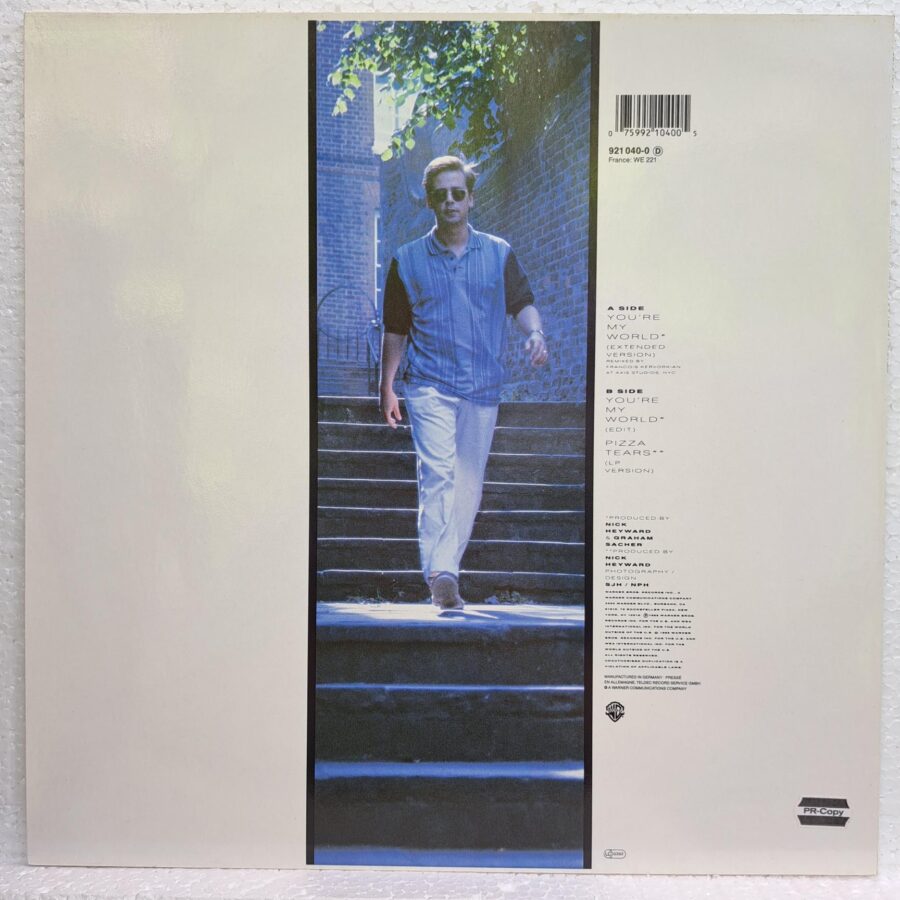 Nick Heyward – You're My World Disc VINIL MAXI VG+ (BOX5)