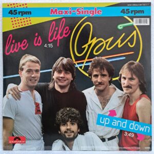 Opus – Live Is Life Disc VINIL MAXI VG+