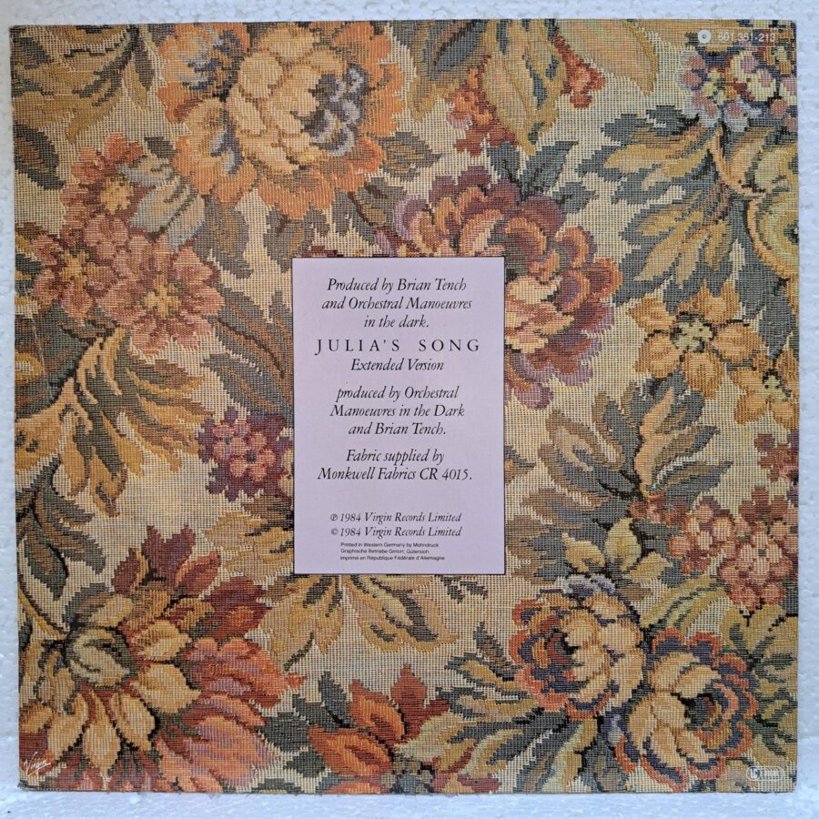 Orchestral Manoeuvres In The Dark – Talking Loud And Clear (Extended Version) (3) Orchestral Manoeuvres In The Dark – Talking Loud And Clear (Extended Version) – Disc Vinil MAXI VG VG+ (lotE)