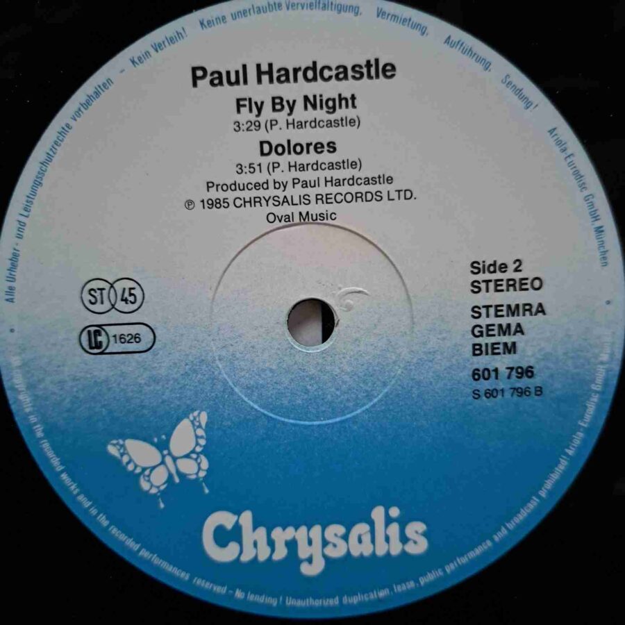 Paul Hardcastle – 19 (Extended Version) (1) Paul Hardcastle – 19 (Extended Version) – Disc Vinil MAXI 45 RPM VG (lotB)