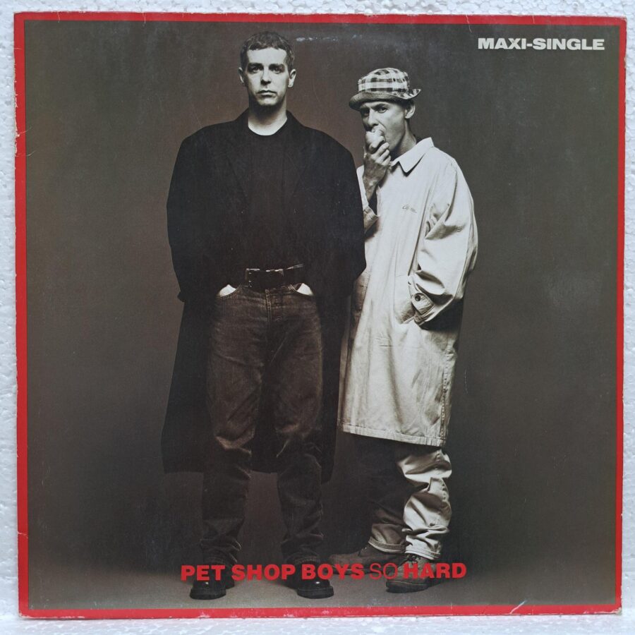 Pet Shop Boys – So Hard (3) Pet Shop Boys – So Hard – Disc Vinil MAXI VG VG+ (lotB)