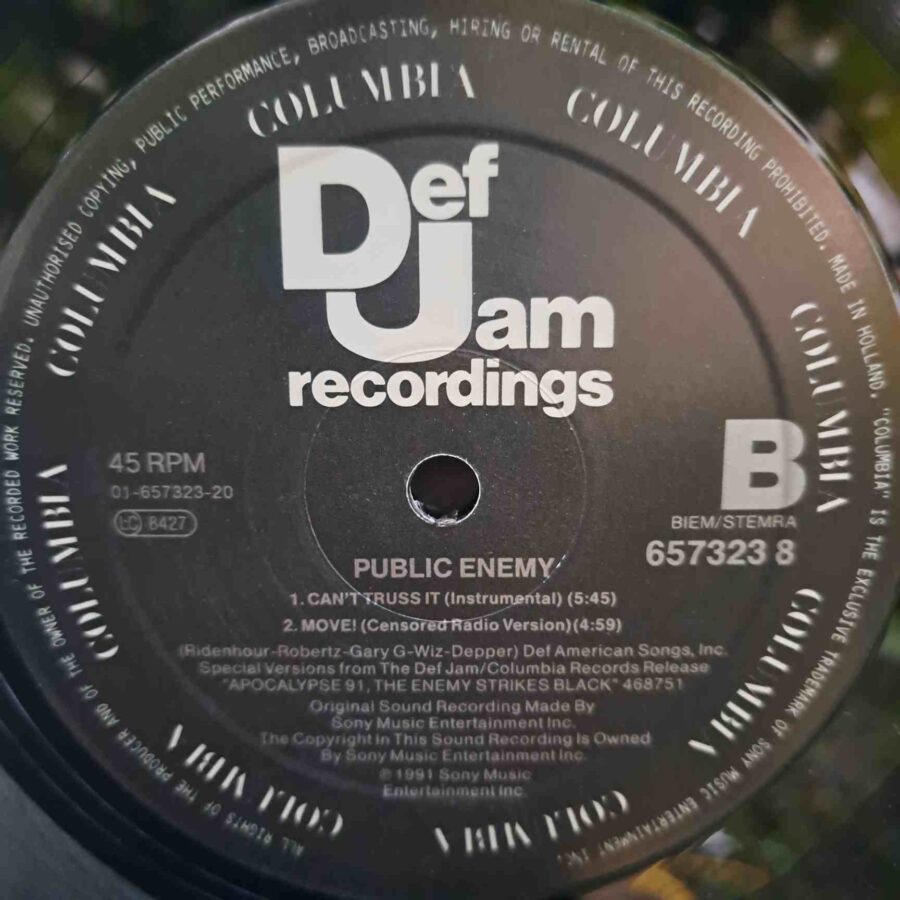 Public Enemy – Can't Truss It Disc VINIL LP VG+ (boxG)