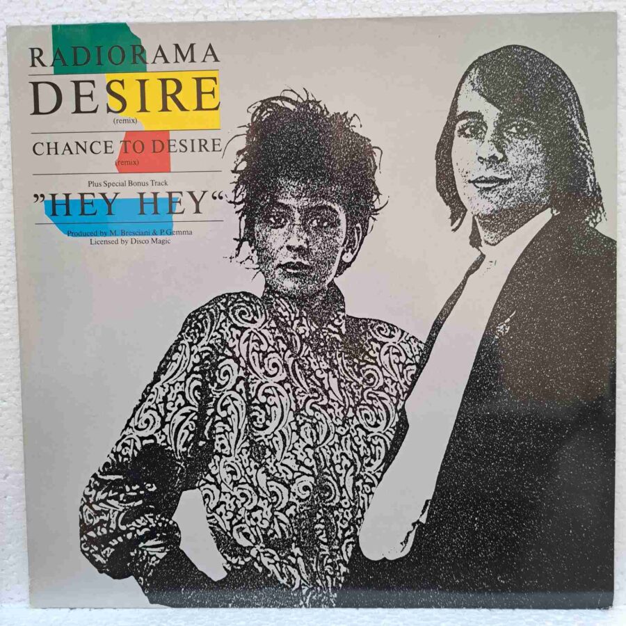Radiorama – Desire (Remix) (2) Radiorama – Desire (Remix) – Disc Vinil MAXI 45 RPM VG VG+ (lotB)