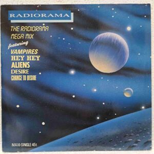 Radiorama – The Radiorama Mega Mix (2) Radiorama – The Radiorama Mega Mix - Disc Vinil MAXI 45 RPM VG+ (lotA)