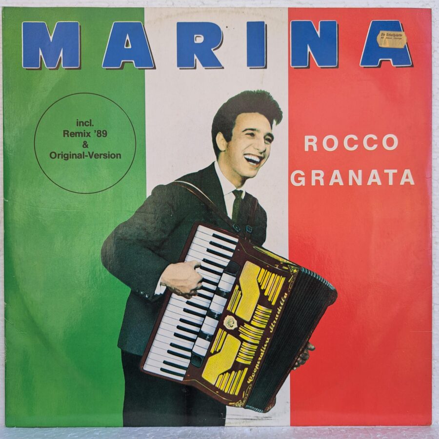 Rocco Granata – Marina (Remix '89) Disc VINIL maxi VG+ (box7) (2) Rocco Granata – Marina (Remix '89) Disc VINIL maxi VG+ (box7)