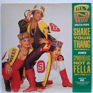 Salt 'N' Pepa – Shake Your Thang / Spinderella's Not A Fella (But A Girl DJ) Disc VINIL LP VG+ (box4)