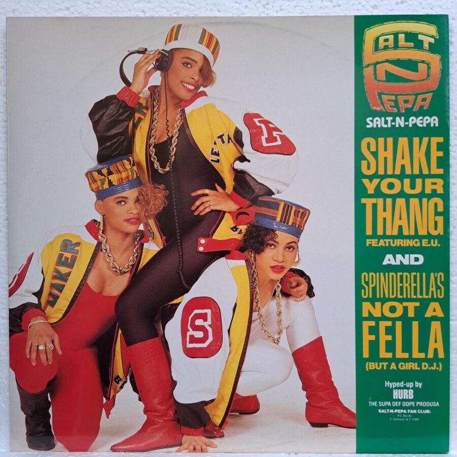 Salt 'N' Pepa – Shake Your Thang / Spinderella's Not A Fella (But A Girl DJ) Disc VINIL LP VG+ (box4)