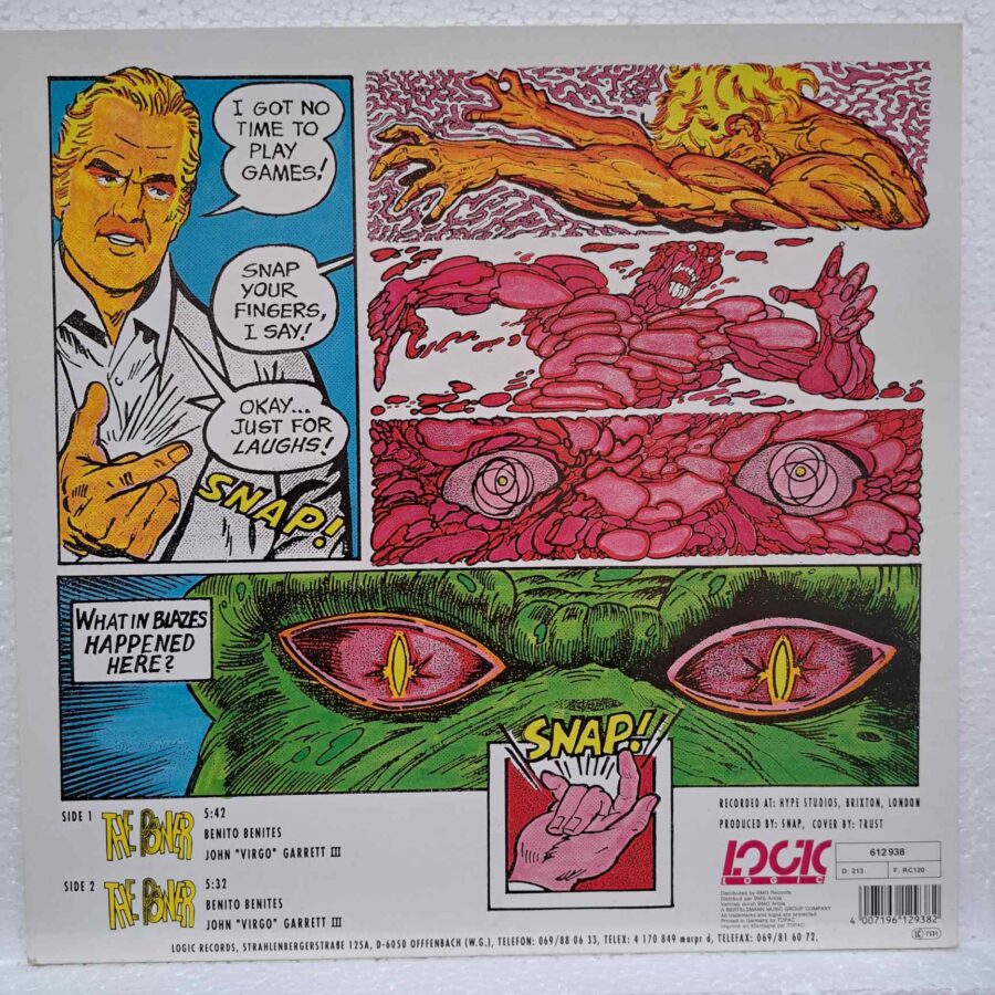 Snap! – The Power – Disc Vinil MAXI 45 RPM VG+ (lotG)