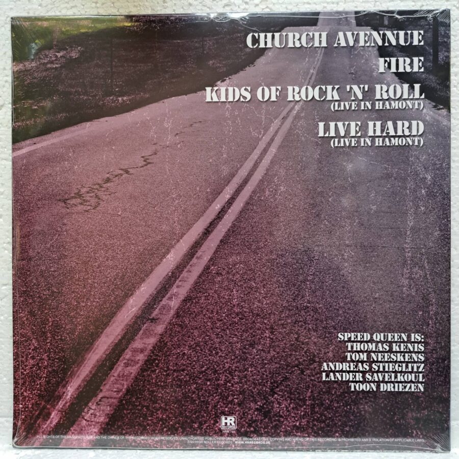 Speed Queen ‎– Still On The Road - Disc VINIL MAXI (NOU SIGILAT) - White/Black - MINI ALBUM