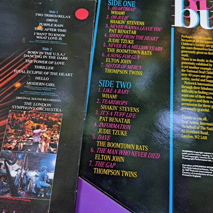 Starburst The London Symphony Orchestra – The Power Of Classic Rock Italo Boot Mix Vol. 9 High Life (6) Box 4 Discuri Vinil LP/MAXI VG+ - Elton John, Pat Benatar, Albert One, Ken Laszlo, Eddy Huntington, High Life, Depeche Mode, Roxy Music (lotD9)