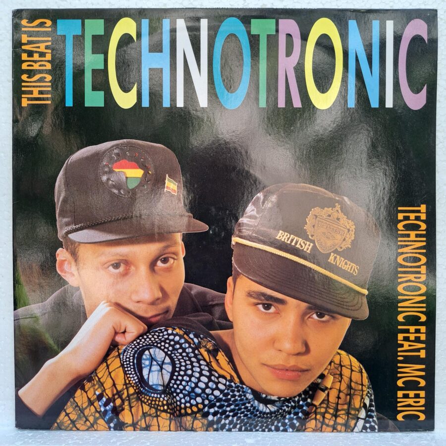 Technotronic Feat. MC Eric – This Beat Is Technotronic (2) Technotronic Feat. MC Eric – This Beat Is Technotronic Disc VINIL MAXI VG+ (BOX5)