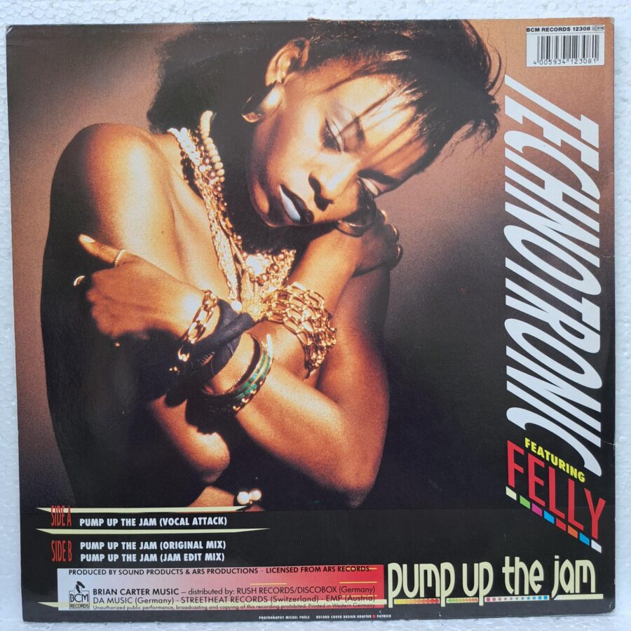 Technotronic Featuring Felly – Pump Up The Jam Disc VINIL LP VG+ (box4) (2) Technotronic Featuring Felly – Pump Up The Jam Disc VINIL MAXI VG+ (box4)