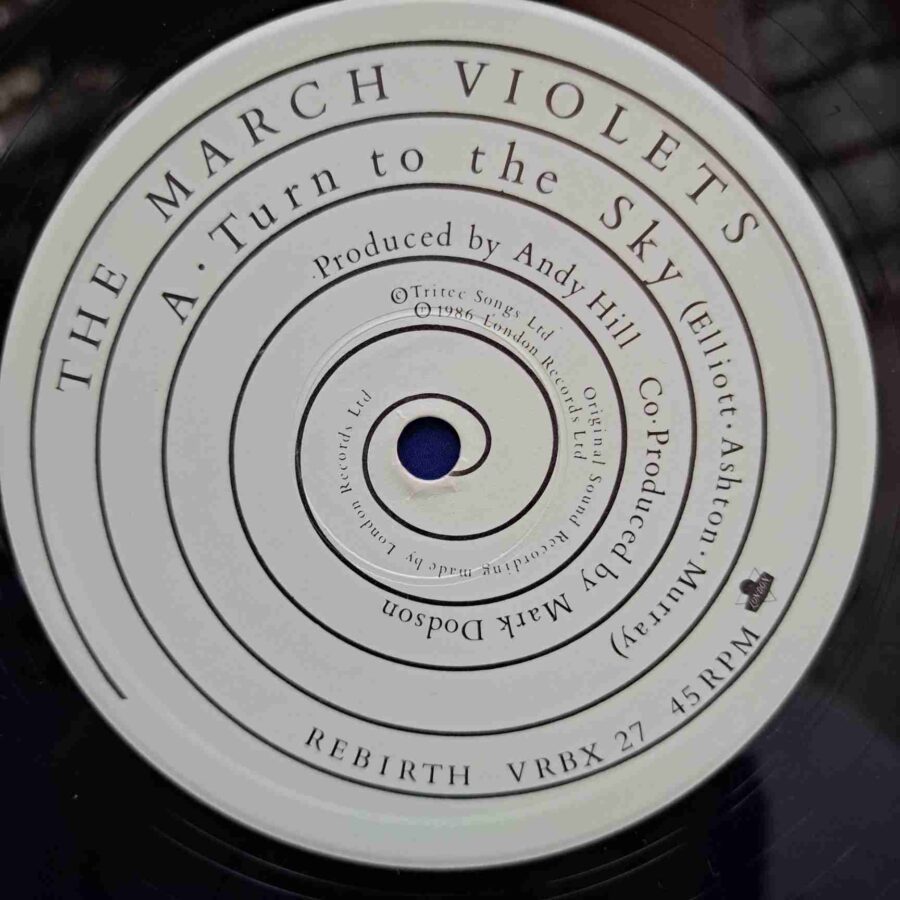 The March Violets – Turn To The Sky (1) The March Violets – Turn To The Sky - Disc Vinil MAXI 45 RPM EX - UK