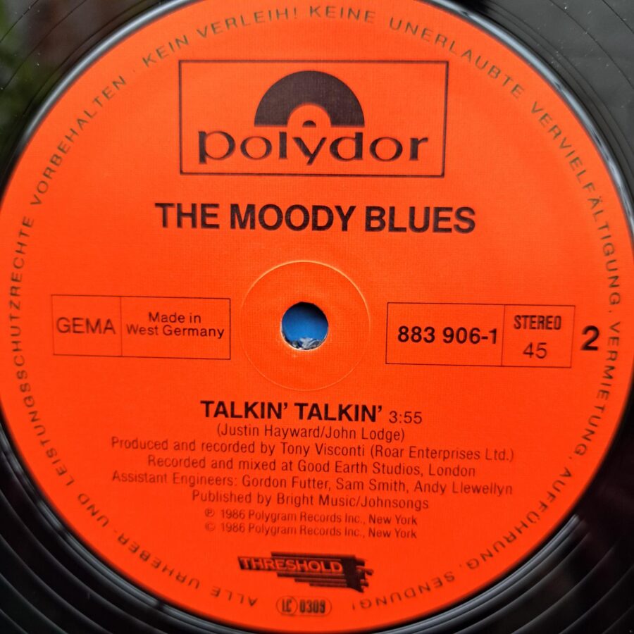 The Moody Blues – Your Wildest Dreams Disc VINIL MAXI The Moody Blues – Your Wildest Dreams Disc VINIL MAXI VG VG+ (box6)