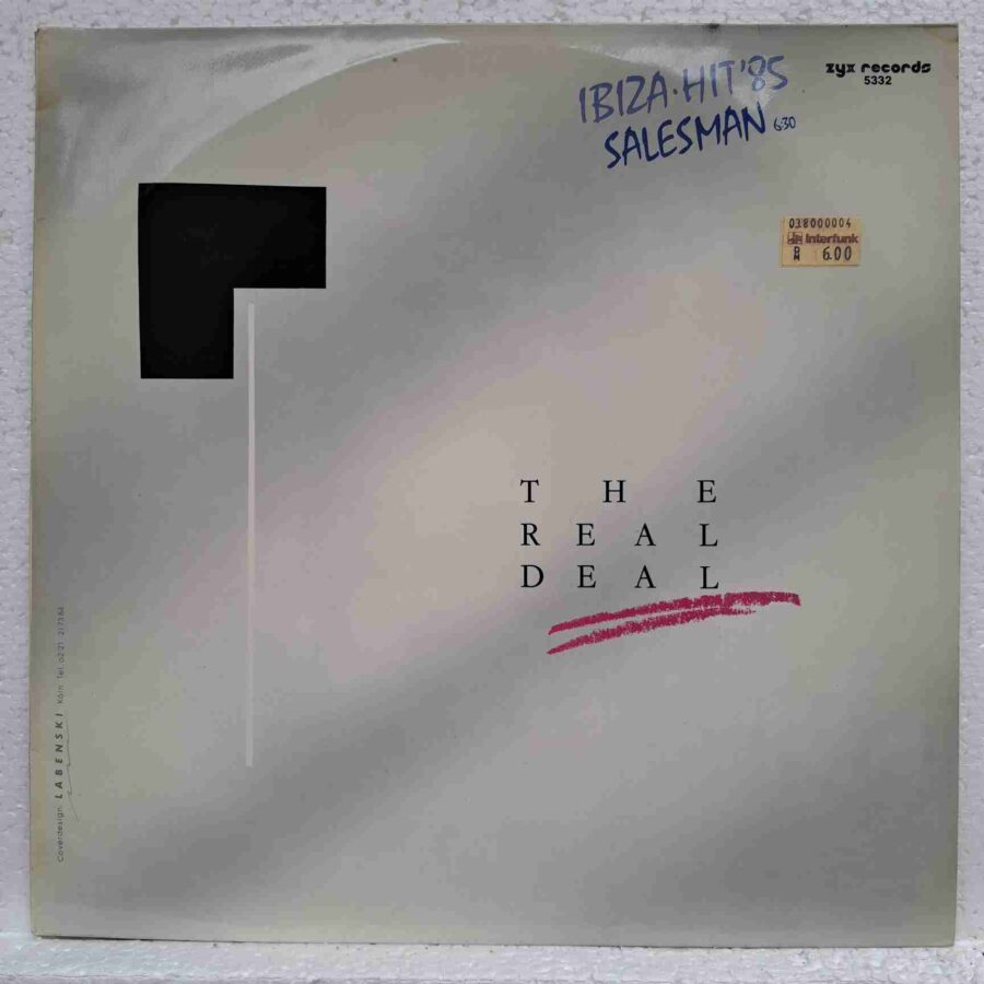 The Real Deal (4) – Salesman The Real Deal – Salesman – Disc Vinil MAXI VG+ (lotA)