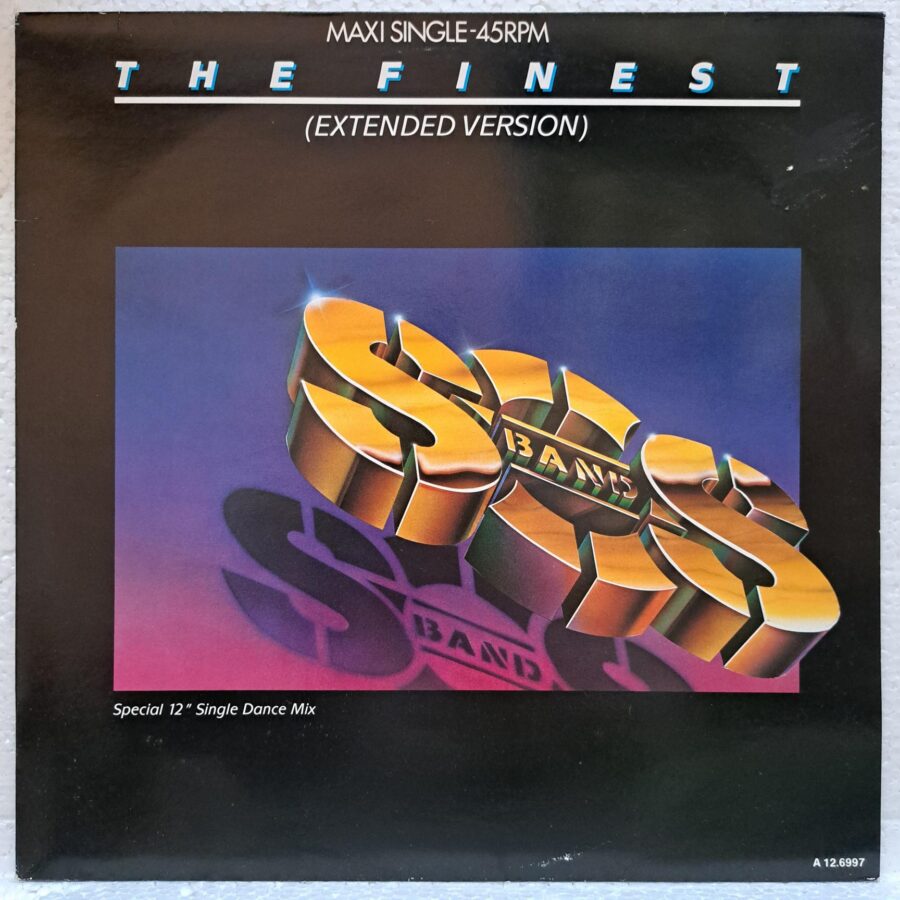 The S.O.S. Band – The Finest (Extended Version) (2) The S.O.S. Band – The Finest (Extended Version) – Disc Vinil MAXI 45 RPM VG+(lotE)