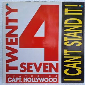 Twenty 4 Seven Featuring Capt. Hollywood – I Can't Stand It Twenty 4 Seven Featuring Capt. Hollywood – I Can't Stand It! – Disc VINIL MAXI VG VG+ (box5)