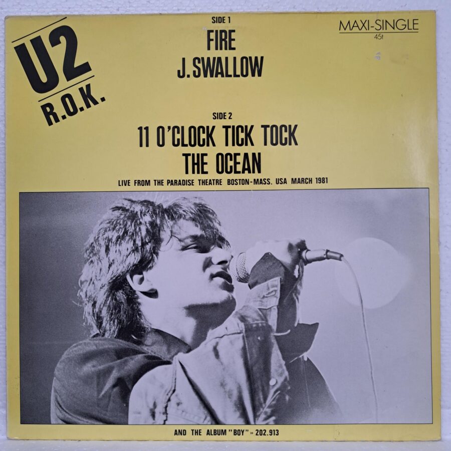 U2 – R.O.K. Disc VINIL maxi VG VG+