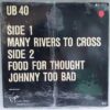 UB40 – Many Rivers To Cross UB40 – Many Rivers To Cross Disc VINIL folosit VG+ MAXI