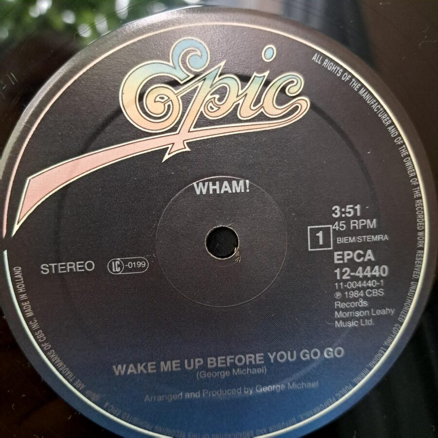Wham! – Wake Me Up Before You Go-Go – Disc Vinil MAXI VG (lotB)