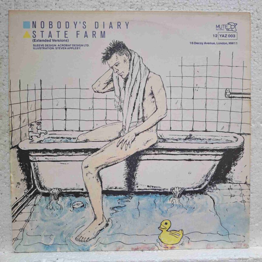Yazoo – Nobody's Diary / State Farm – Disc Vinil MAXI 45 RPM VG+ (lotM)