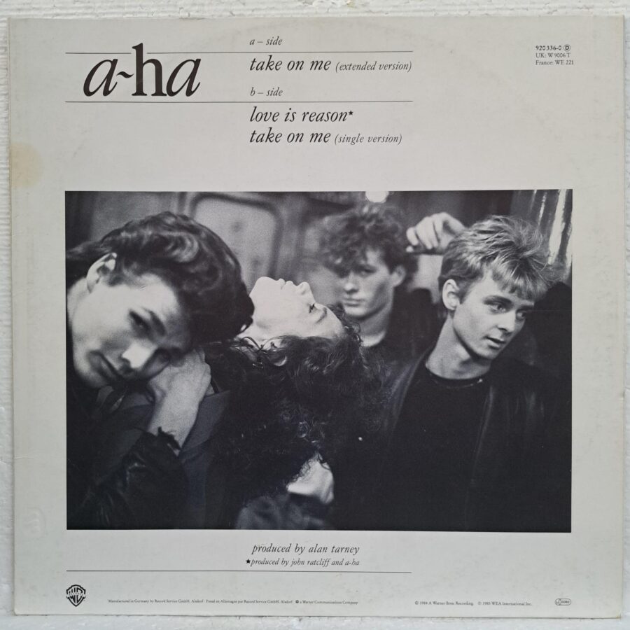 a-ha – Take On Me (Extended Version) Disc VINIL maxi VG VG+ (box6)