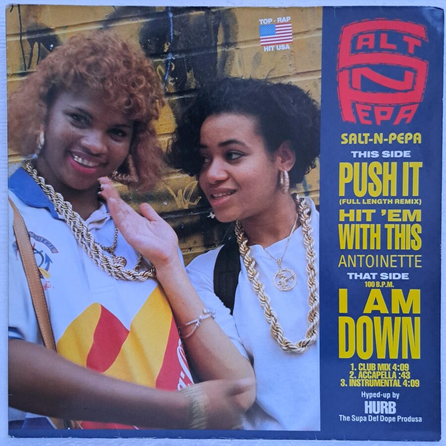 salt-n-pepa-antoinette-–-push-it-remix-hit-em-with-this-i-am-down-disc-vinil-maxi-vg-vg-box1.jpg Salt-N-Pepa / Antoinette – Push It (Remix) / Hit 'Em With This / I Am Down Disc VINIL MAXI VG VG+ (box1)