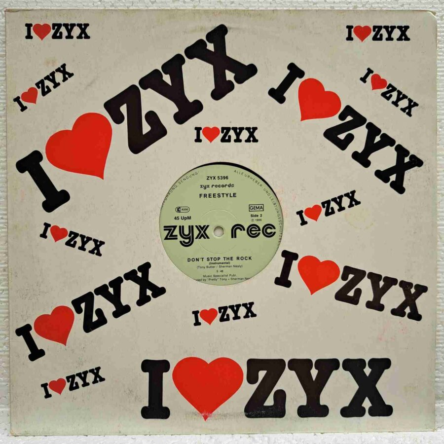 Freestyle – Don't Stop The Rock SKU2 (2) Freestyle – Don't Stop The Rock - Disc Vinil MAXI 45 RPM VG+