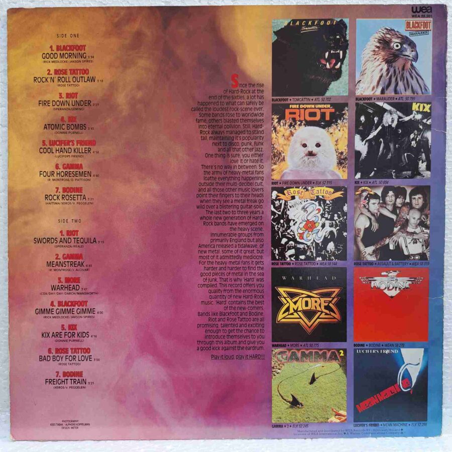 Hard - Disc Vinil LP sku3 (2) Hard - Disc Vinil LP VG