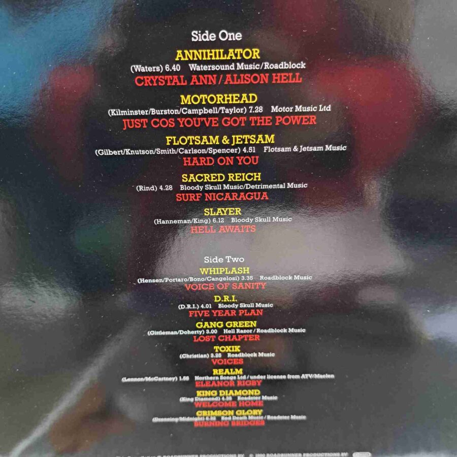 Heavy Hammer Hits II90 - Disc Vinil LP EX SKU8 (2) Heavy Hammer Hits II/90 - Disc Vinil LP EX