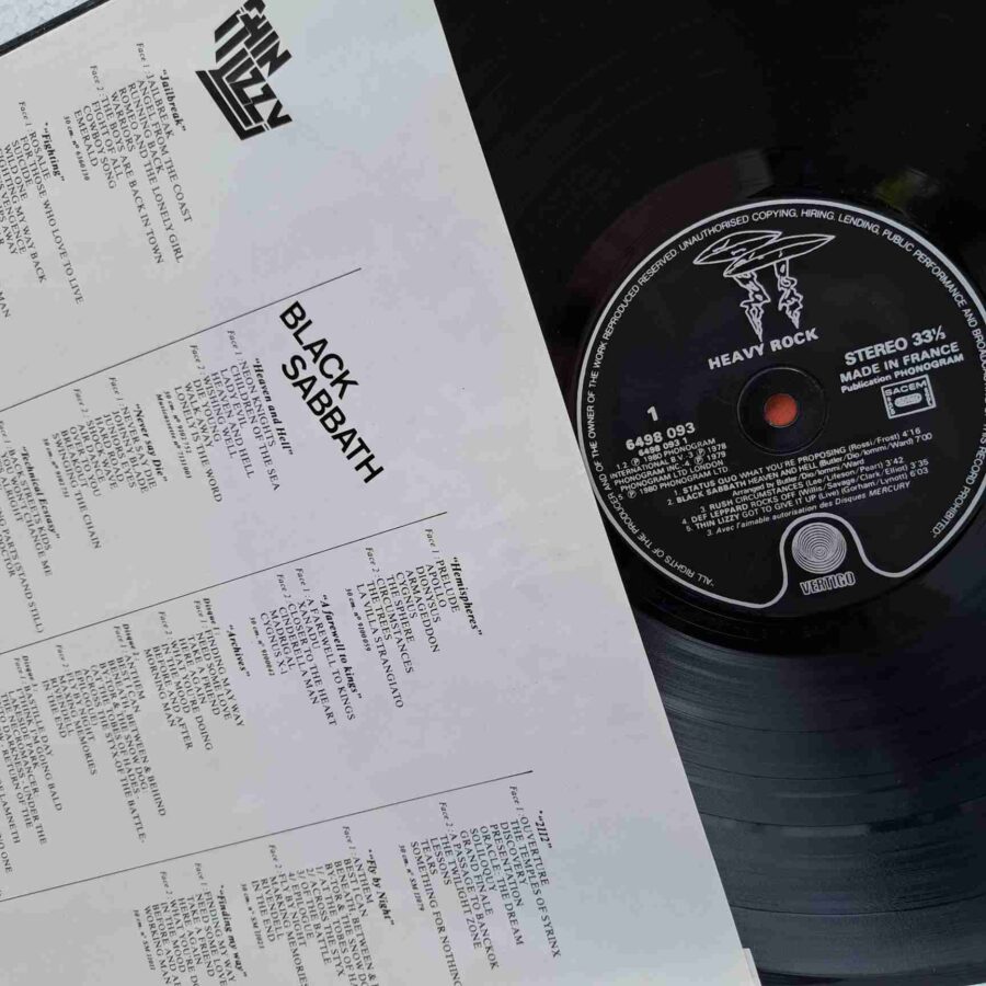 Heavy Rock - Disc Vinil LP EX Rush - Def Leppard – Black Sabbath - Thin Lizzy SKU8 Heavy Rock - Disc Vinil LP EX Rush - Def Leppard – Black Sabbath - Thin Lizzy